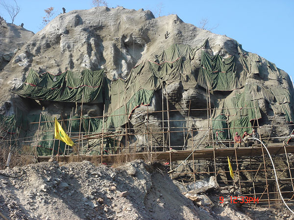 遼西北供水工程（四段）管道建安工程四標(biāo)建設(shè)工程（噴錨工程）